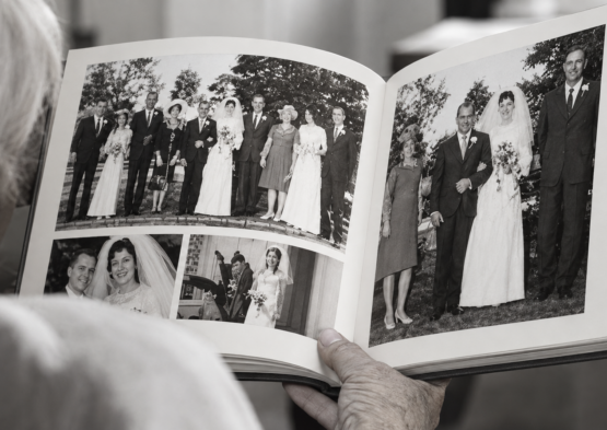 fotolibro desde el hombro